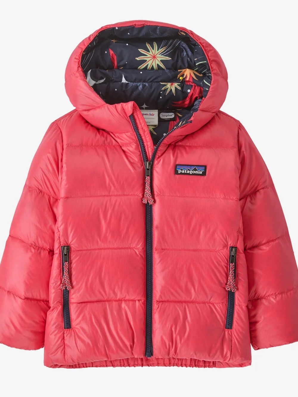 Patagonia Baby Hi-Loft Down Sweater™ Hoody Sierra Pink